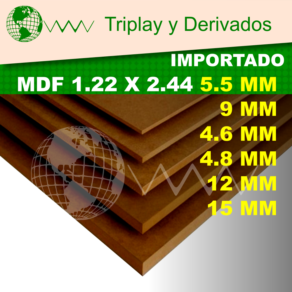 MDF Importado